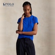 Polo Ralph Lauren เสื้อยืดผู้หญิง รุ่น WMPOKNINCU21196 สีฟ้า