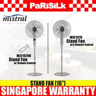 Mistral MSF1678 | MSF1679R Stand / Standing Fan (Timer | Remote Control) - 8 years Motor Warranty