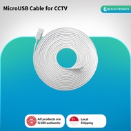 MicroUSB Charging Cable for Xiaomi Camera CCTV Webcam Phone