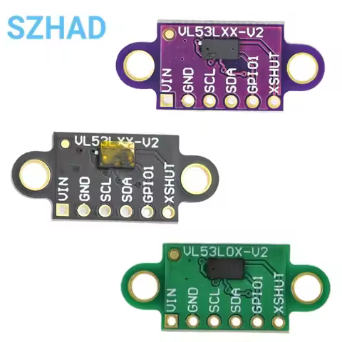 VL53L0X Time-of-Flight (ToF) Laser Ranging Sensor Breakout 940nm GY-VL53L0X V2 Laser Distance Module
