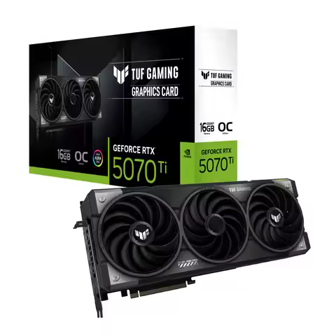 New TUF Gaming GeForce RTX 5070 Ti 16GB GDDR7 OC RTX5070 Ti Graphics Card Gaming GPU Video Card 5070