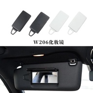 Car Interior Front Sun Shade Visor Makeup Cosmetic Mirror Cover For Mercedes Benz C Class W206 2022-