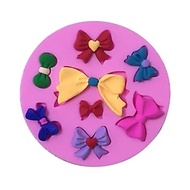 Mold Set Of 8 Bow Designs