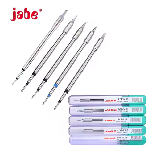 Original Jabe Soldering Iron Tip T-I 015 T-I 030 T-IS 035 T-SK2.5 T-SK2.0 For UD-1200 Soldering Stat