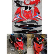 COVERSET MX KING MERAH CILI EXCITER ORIGINAL🇻🇳 Y15 V1 V2 Y15ZR MX KING MERAH BIRU STRIPE TANAM MX KI