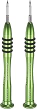 HARFINGTON 2pcs Precision Torx Screwdriver T3x25mm Magnetic Star 6 Point Head Mini Pen Style Screw D