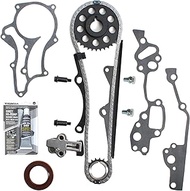 Timing Chain Kit with Sprockets & Tensioner Compatible with Toyota Pickup 4Runner Celica 2.4L 22R 22
