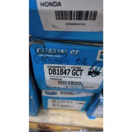 BENDIX GCT  REAR BRAKE PAD ODYSSEY 4TH GEN RC1 2.4 13-15,H/STREAM 2ND GEN RN6/RN7 1.8 06-14,H/ELYSIO
