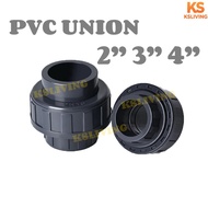 Kim.S PVC Union Coupling 2” 3” 4” inch PVC Pipe Fitting Water Pipe Plastic Union