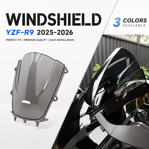 Motorcycle Sports Touring Front Head Cover WindScreen Windshield Viser Visor Wind Deflector For YZFR