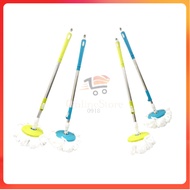 Os-h112-tongkat HANDLE + SPIN MOP CLOTH/ STICK AND SPARE MOP CLOTH/ HANDLE + REFILL SPIN MOP Mop Spi