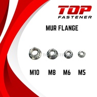 HEX FLANGE NUT M5 M6 M8 M10 KEY BOLT 8 10 12 14 5MM 6MM 8MM 10MM WHITE