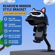 Motorcycle Phone Holder Motorbike Small Helmet Rider Design pemegang handphone Phone Stand