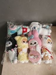 一套6隻不散賣 全新 mofusand sanrio 公仔 kuromi hello kitty melody 水怪 玉桂狗 布甸狗