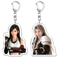 Game Final Fantasy VII FF7 Cloud Strife Tifa Lockhart Sephiroth Transparent Acrylic mica decoration 