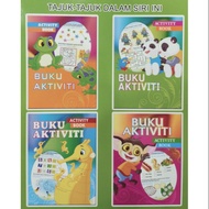 Kindergarten ABC WRITING 123 Books Activity Book Early Learning Numbering Puzzle Coloring Books Buku