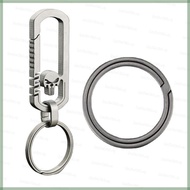 As Practical Titanium Key Rings Metal Keychain Rings Heavy Duty Round Split Rings