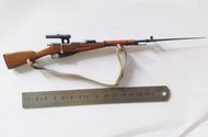 【現貨H-147】1/6 『 1944狙擊卡賓槍 』（金屬實木＋折疊刺刀）二戰 蘇軍 莫辛納甘 狙擊槍 模型