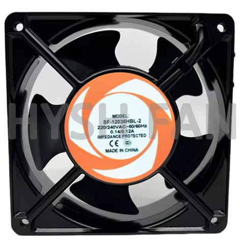 Axial Fan SF-12038HBL-2 220V Industrial Cooling Fan 12cm