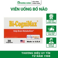 Viên Uống Bổ Não BNC Medipharm Bi Cognimax Hỗ Trợ Tăng Cường Tuần Hoàn Não Tăng Cường Trí Nhớ 30 Viê