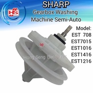 SHARP EST708 EST7015 EST1016 EST1416 EST1216 Gearbox Washing Machine Semi-Auto Mesin Basuh Separuh A