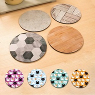 QIDINA 4入-SGS獨家設計加大加厚硅藻土吸水軟杯墊14cm