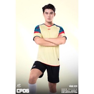 CP SPORT - CP06 CREAM YELLOW Sports Football Kit, Stretch Sesame Fabric BDC-CP06-KEM