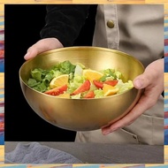 Stainless Steel Fruit Salad Bowls Large Capacity Korean Style Food Container Soup Rice Noodle Kitche