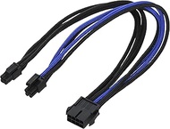 SilverStone PSU Universal Extension Sleeve Modular Cable SST-PP07-EPS8BA (Black &amp; Blue)