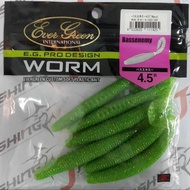 Soft Lure Evergreen Worm Bassenemy