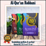 Al Quran Robbani A5 Translated Words, Al Quran Medium Quran, Quran Memorization A5 Asbabun Nuzul