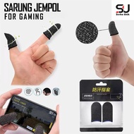 (17-AN) THUMB GLOVES ANTI-SWEAT/ MOBILE LEGEND FREE FIRE GAME THUMB GLOVES 1 SET OF 2 PCS SARUNG TAN