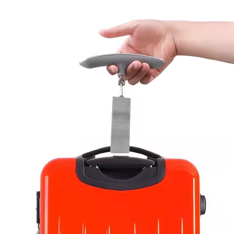Scale Electronic Backlight Scale Spring Balance Luggage Scale Steelyard Suitcase Travel Hanging Stee