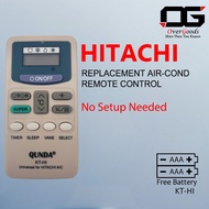 UNIVERSAL HITACHI AIR CONDITIONER REMOTE CONTROL