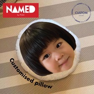 Personalised Cushion Pillow Custom Customised Face Photo Pillow Birthday Wedding Baby Pet Kpop Anime