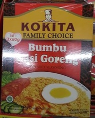 Kokita Bumbu Nasi Goreng 1 box, 3-ct, 180 gram