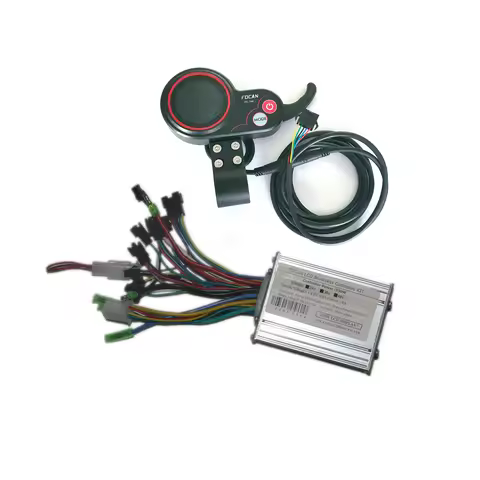 24V 36V 48V 52V 60V 250W 350W Electric Bicycle Brushless Motor Controller With FC-100 LH-100 LCD Dis