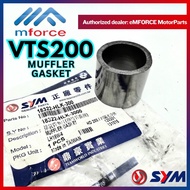 (PRE ORDER) SYM VTS200 VTS 200 MUFFLER GASKET EXHAUST CENTER GASKET TENGAH 18322 HLK 300 ORIGINAL SY