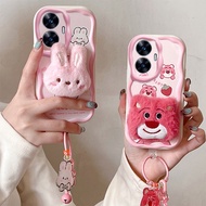 Casing realme c55 Cute Plush phone case for realme c55 case bts