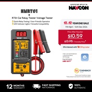 Navcon RT01 Car Relay Tester Voltage Tester Universal 11-25V Automotive Car Battery Check LED Indica