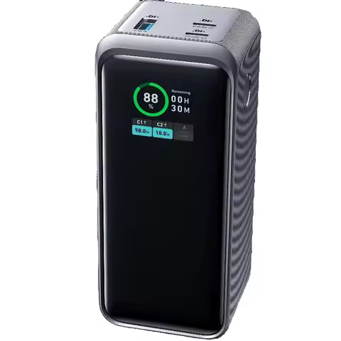 【Best-selling】Anker Prime 12000mAh Large Capacity Portable Power Bank( without charging stand)