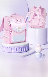 กระเป๋าเป้สะพายหลังนักเรียนประถม Sanrio น้ำหนักเบา กระเป๋าสะพายไหล่แบบสองข้าง กระเป๋าใส่ของใช้สำหรับ