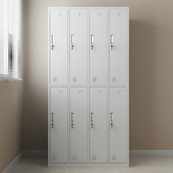 Eight-Door Locker Tin Locker Storage Cabinet Employee Locker Locker Gym Bathroom Locker