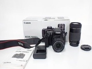 Canon 雙變焦鏡頭套件 Wi-Fi /藍牙配佳能原盒數碼單反相機