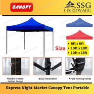 Express Night Market Canopy Tent Portable Kanopi Penuh Khemah Pasar Malam Niaga