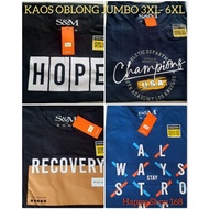 Men's Jumbo T-Shirts 3XL 4XL 5XL 6XL