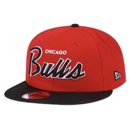 NEW ERA 9FIFTY NBA CHICAGO BULLS SCRIPT TWO TONE SNAPBACK CAP
