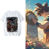 Áo Thun Tay Ngắn Dragon Ball Super Son Goku T-shirt Hoạt Hình Áo Phông Thường Ngày Mùa Hè Thoáng Khí