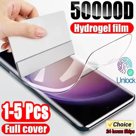 1-5Pcs Hydrogel Film For Samsung S23 S20 S21 S22 Plus Ultra 20 9 10 Plus A52S A30 A53 A51 A50 A21S S