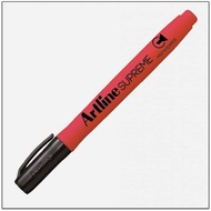 Artline Supreme EPF-600 Marker Pen - Luminous Red (Fl. Red)